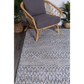 Amritsar Camphils Navy Tribal Rug - 240x330 - Home & Garden
