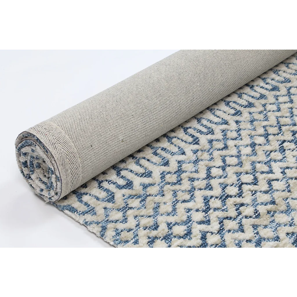 Amritsar Camphils Navy Tribal Rug - 240x330 - Home & Garden