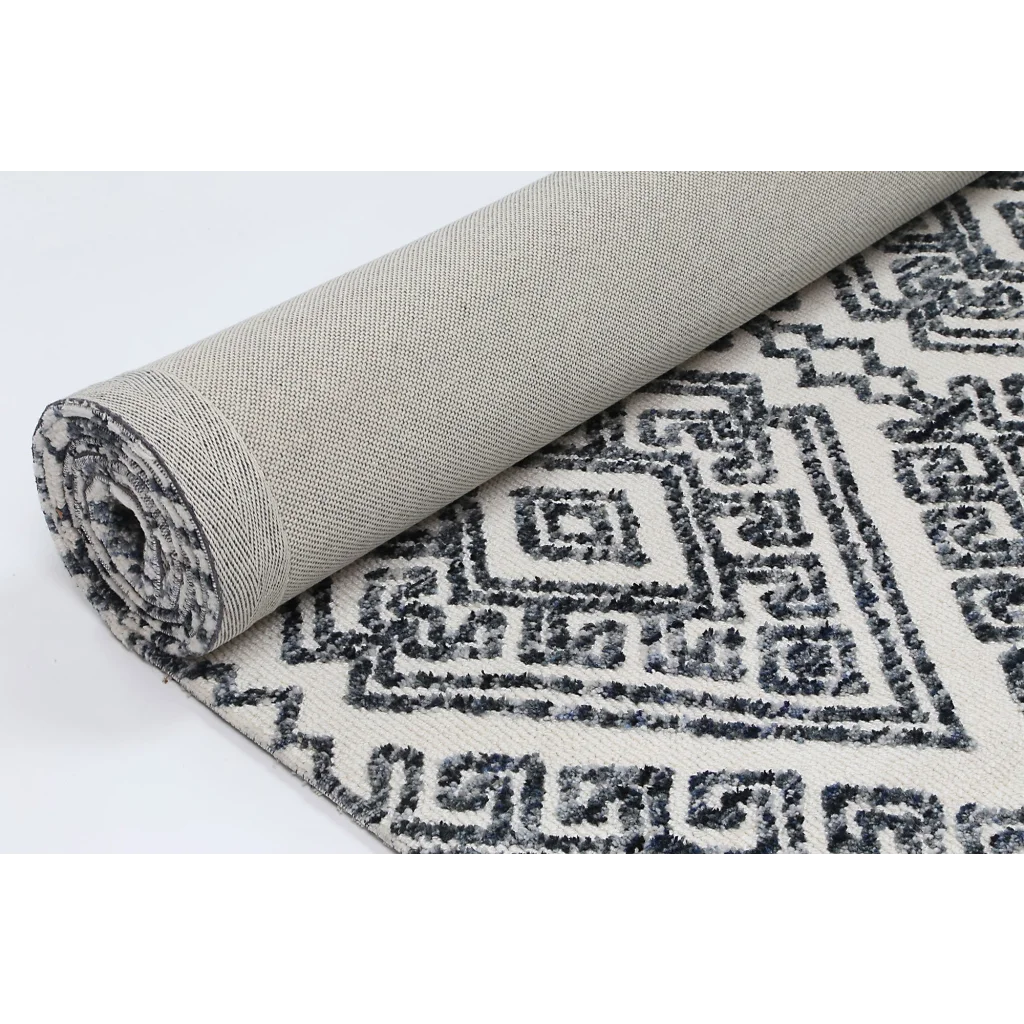 Amritsar Glenfalls Anthracite Tribal Rug - 160x230 - Home &