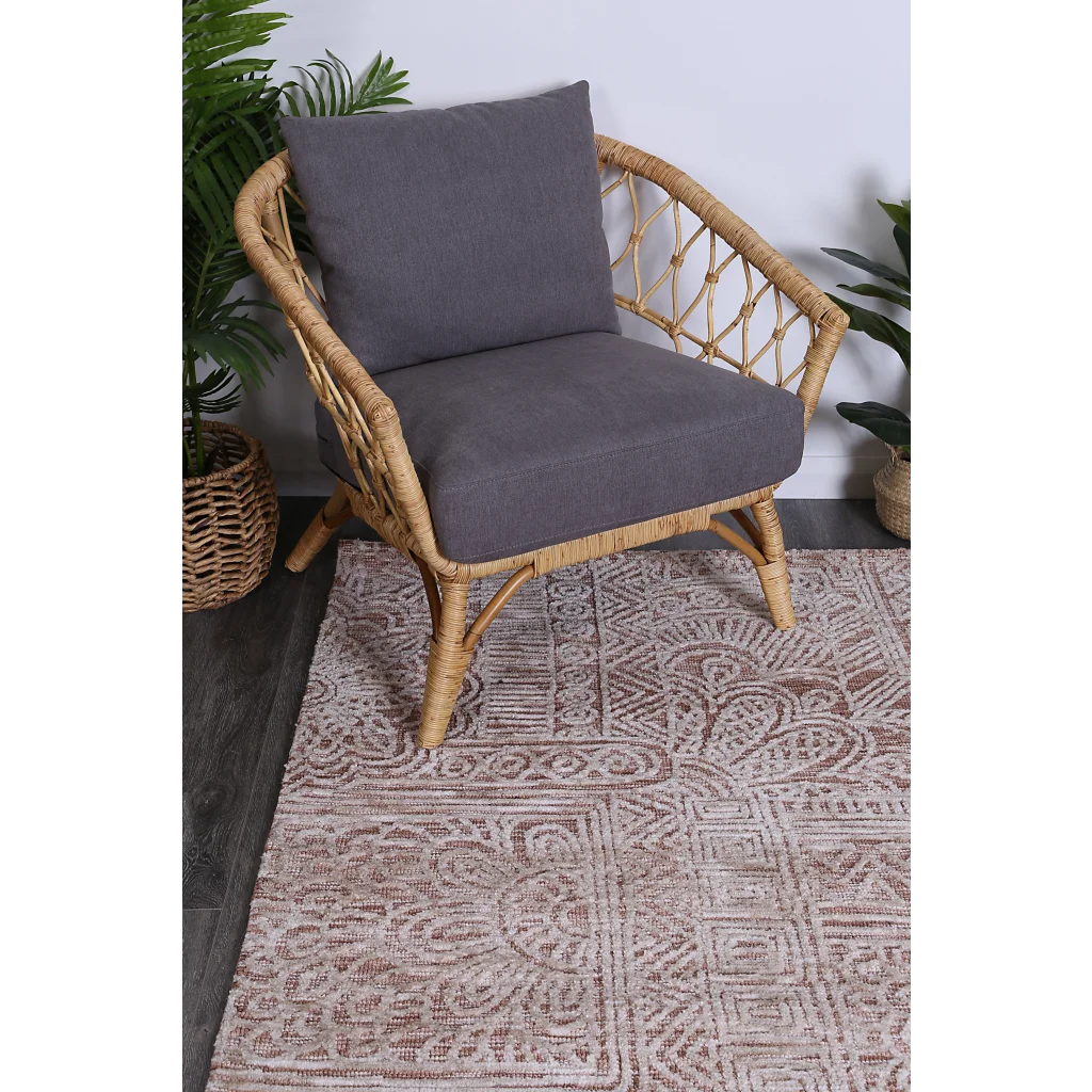 Amritsar Newburg Rust Tribal Rug - 240x330 - Home & Garden