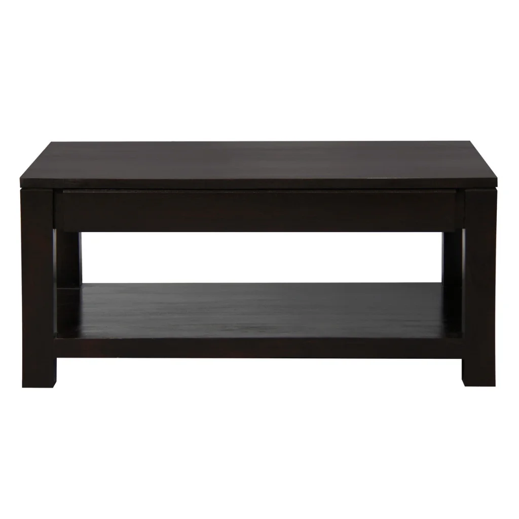 Amsterdam 2 Drawer Coffee Table - Chocolate - Furniture >