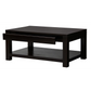 Amsterdam 2 Drawer Coffee Table - Chocolate - Furniture >