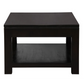 Amsterdam 2 Drawer Coffee Table - Chocolate - Furniture >