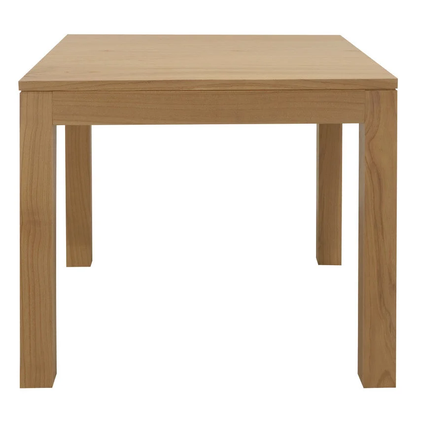 Amsterdam Solid Mindi Timber Dining Table 90 x 90 cm