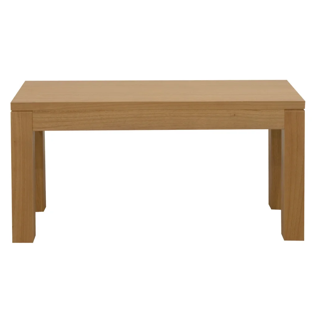 Amsterdam Solid Timber Bench 90 x 35CM - Natural - Furniture