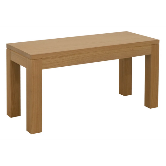Amsterdam Solid Timber Bench 90 x 35CM - Natural - Furniture