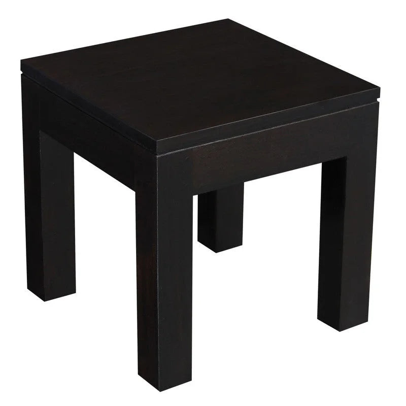Amsterdam Solid Timber Lamp Table Chocolate furniture 990