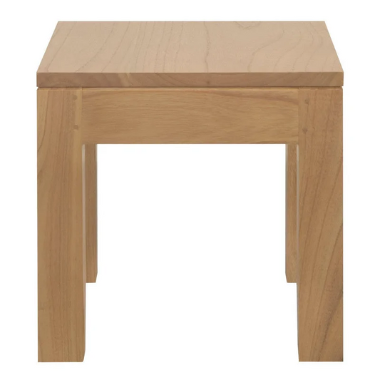 Amsterdam Solid Timber Lamp Table Natural