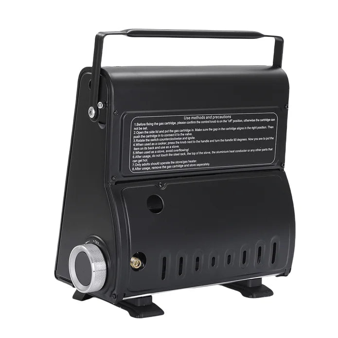AMZ 1700W 2-in-1 Portable Outdoor Camping Butane Gas Heater