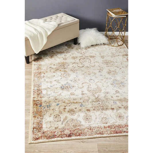 Anastasia 253 Ivory Rug by Rug Culture - 400X300CM - Home &