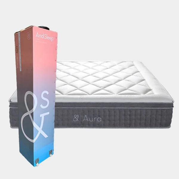 And Sleep Aura Mattress King - Furniture > Mattresses >
