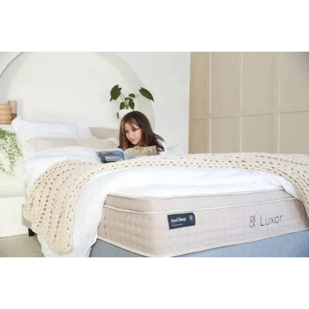 And Sleep Luxor Mattress Double - Furniture > Mattresses >