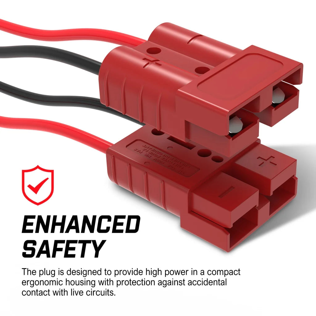 Anderson Style Plug 10X 50A Copper Connectors Terminals