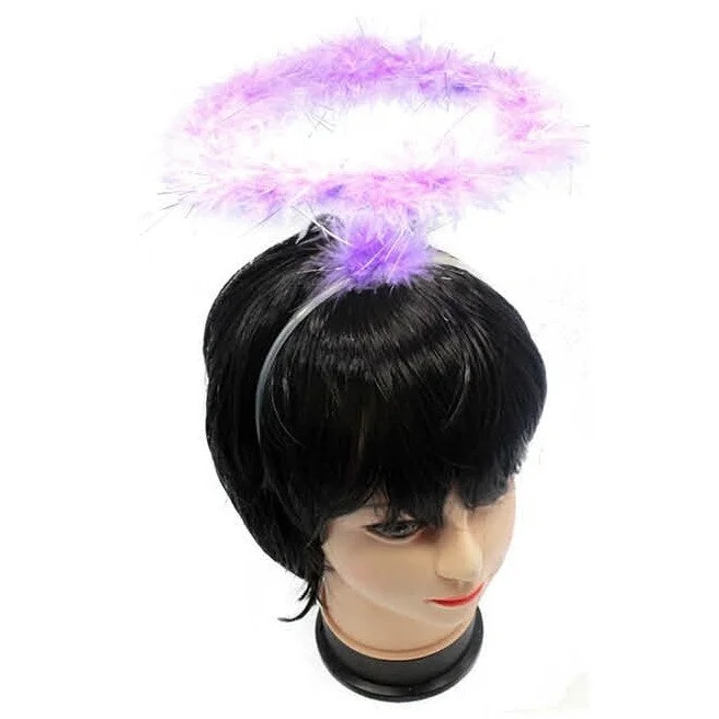 ANGEL HEADBAND Fairy Halo Hair Hoop Costume Dress Up Party
