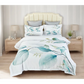 Angelis Leaves Quilt Cover Set - Queen Size - Home & Garden