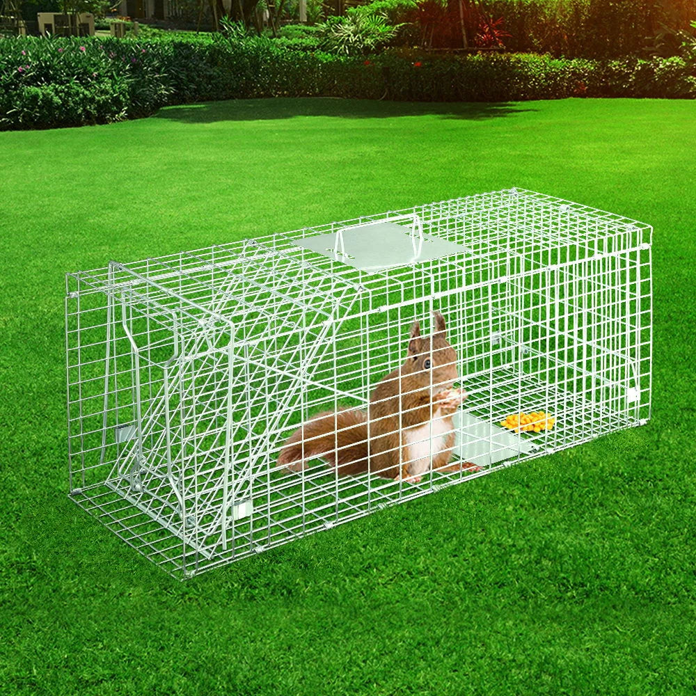 79x28cm animal trap cage with possum humane live