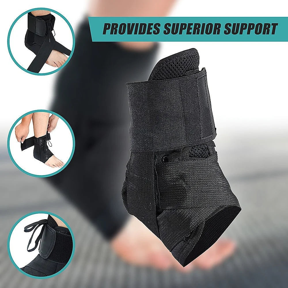 Ankle Brace Stabilizer for Sprain & Instability - Small