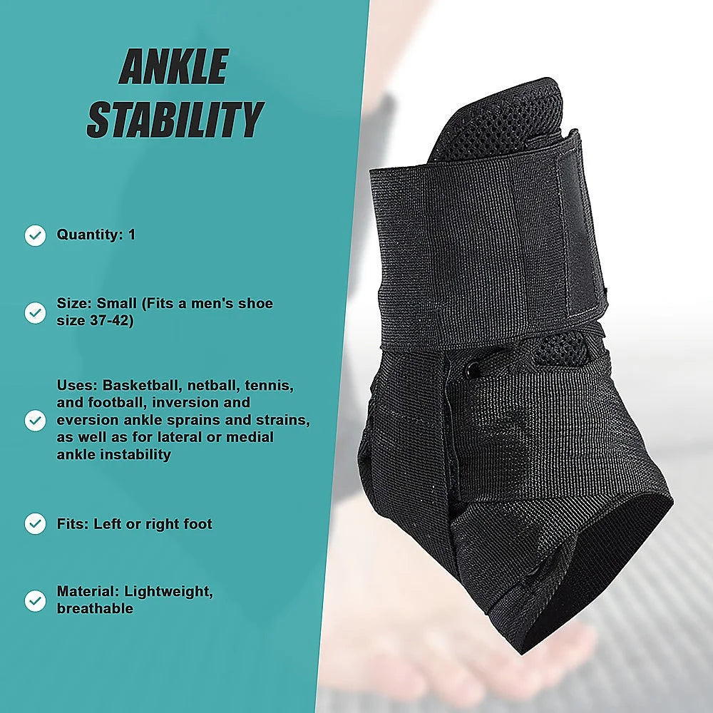 Ankle Brace Stabilizer for Sprain & Instability - Small