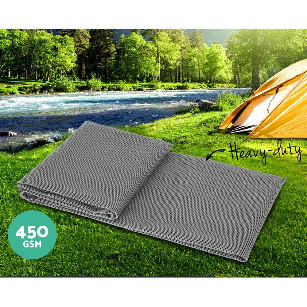 Annex Floor Mat 3 x 2.5M - Grey - Outdoor