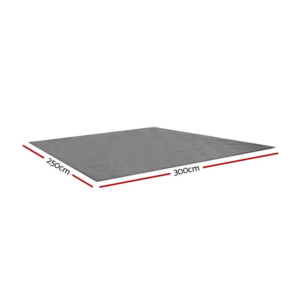 Annex Floor Mat 3 x 2.5M - Grey - Outdoor