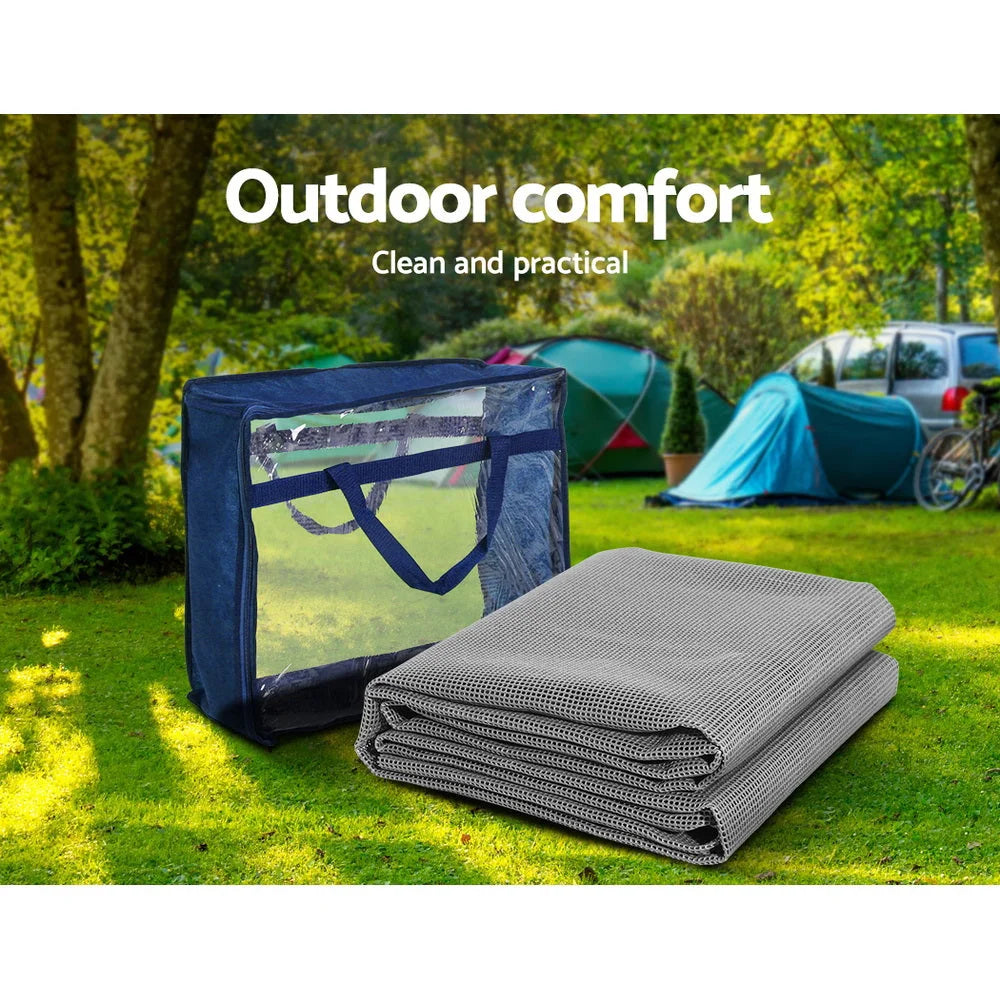 Annex Matting Pack Floor Mats Mesh Camping Picnic