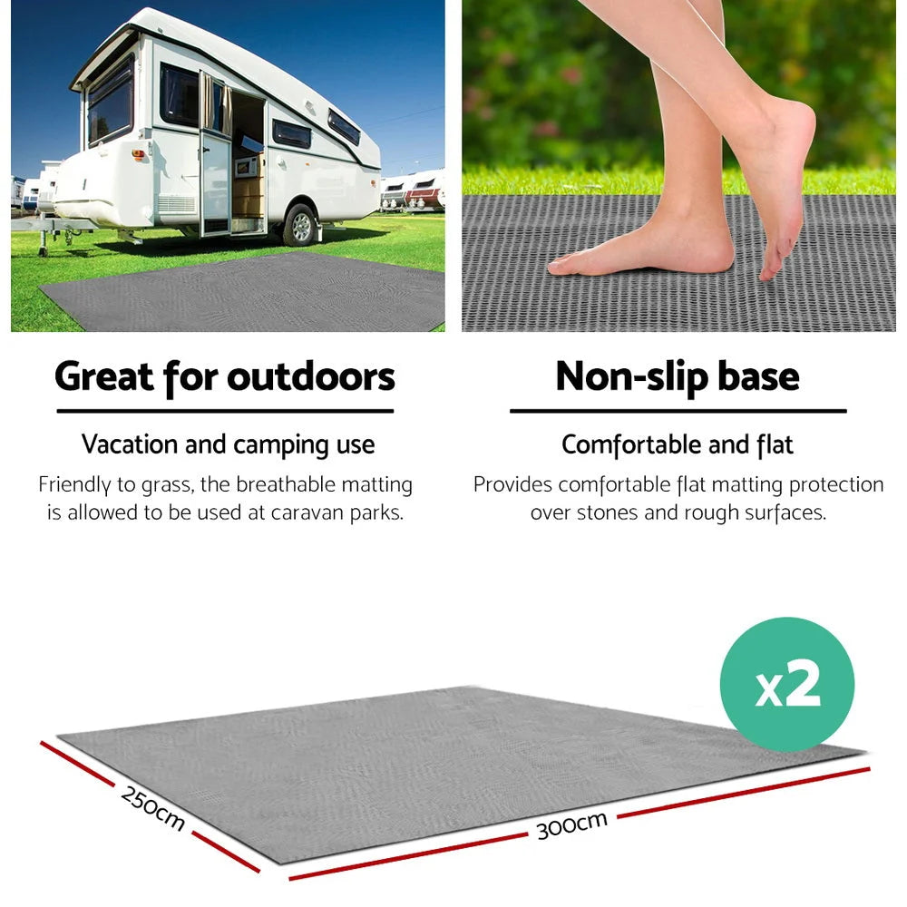 Matting Pack 2x 3x2 5m Floor Mats Annex