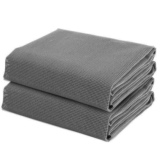 Annex Matting Pack 2X 3x2.5M Floor Mats Mesh Camping Picnic