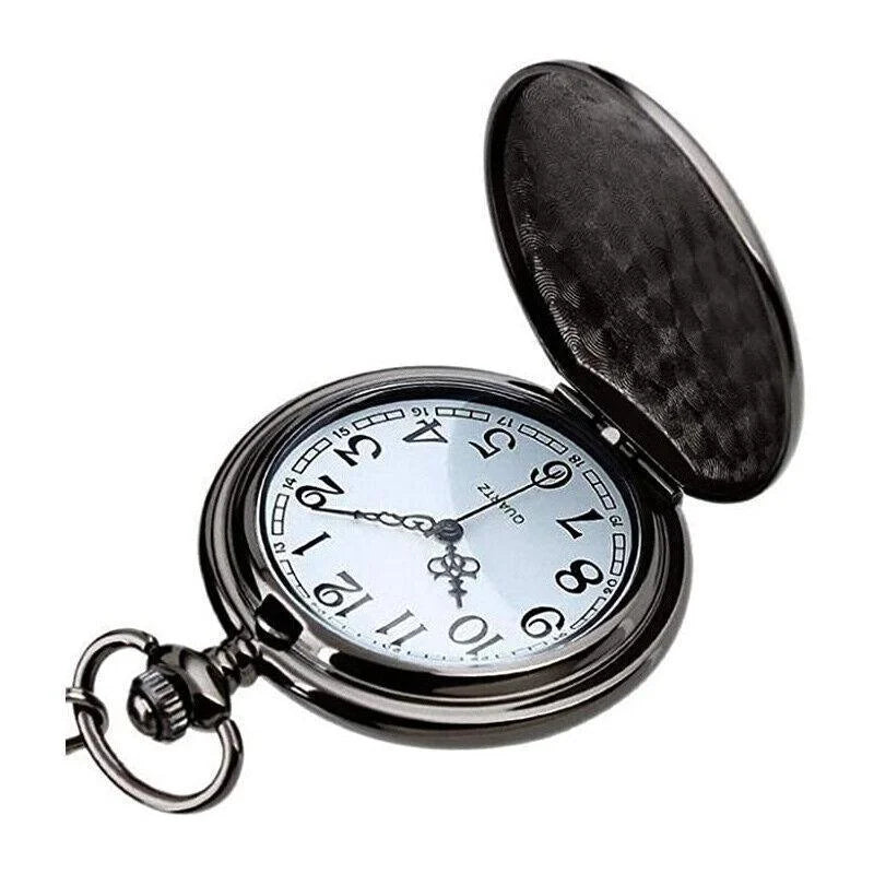 Antique Retro Mechanical Skeleton Steampunk Mens Pocket