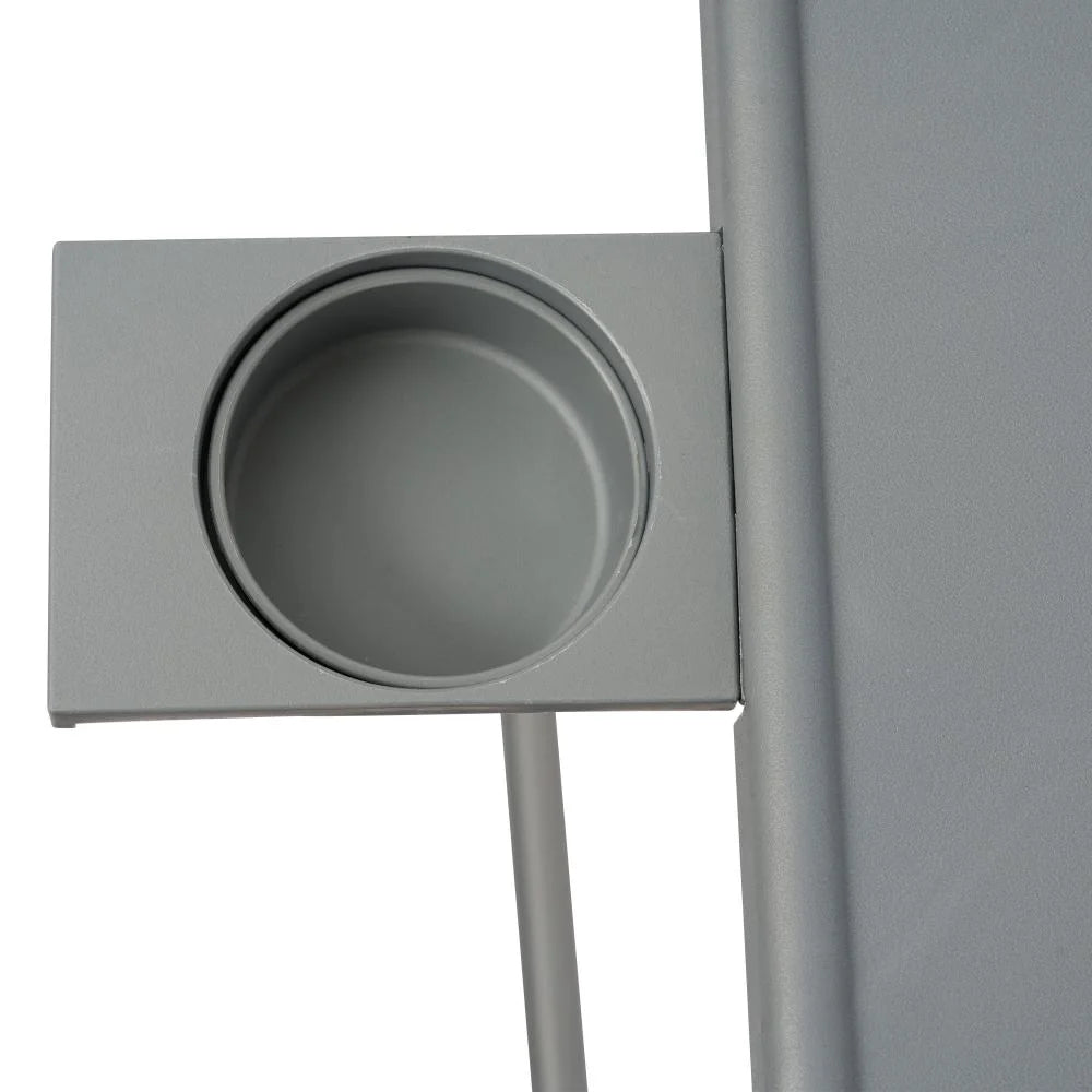 Anywhere Laptop Pro Desk - Silver Grey - Furniture