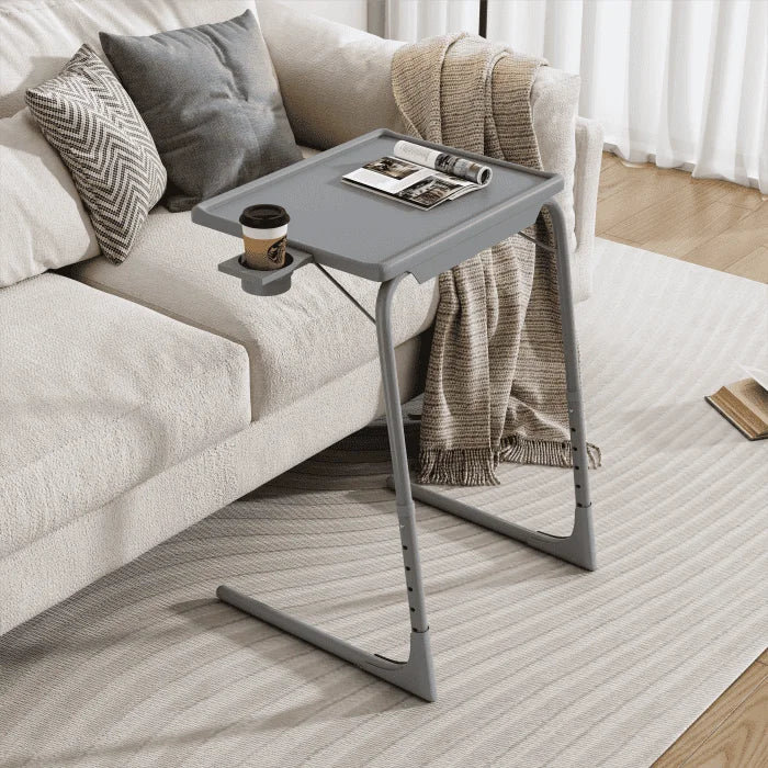 Anywhere Laptop Pro Desk - Silver Grey - Furniture
