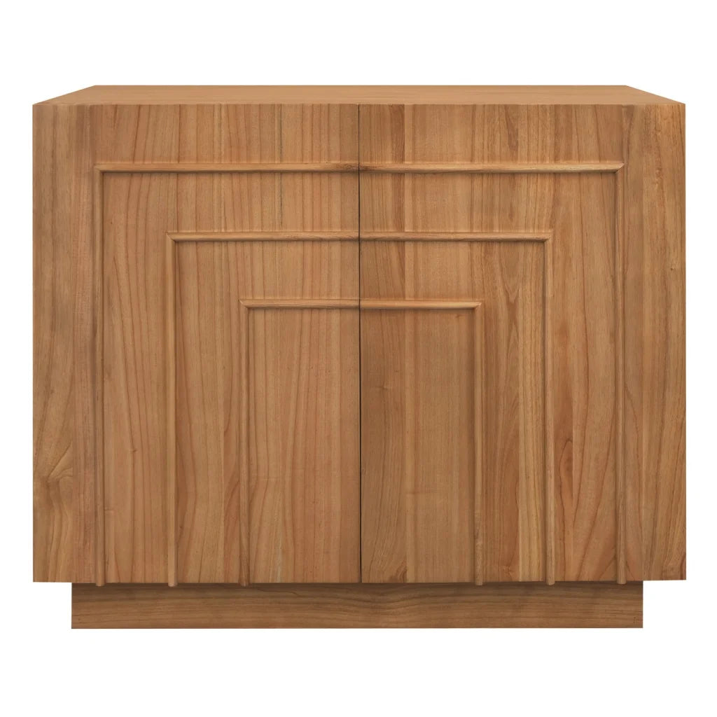 Apollo 2 Drawer Buffet (Almond) - Furniture > Dining >