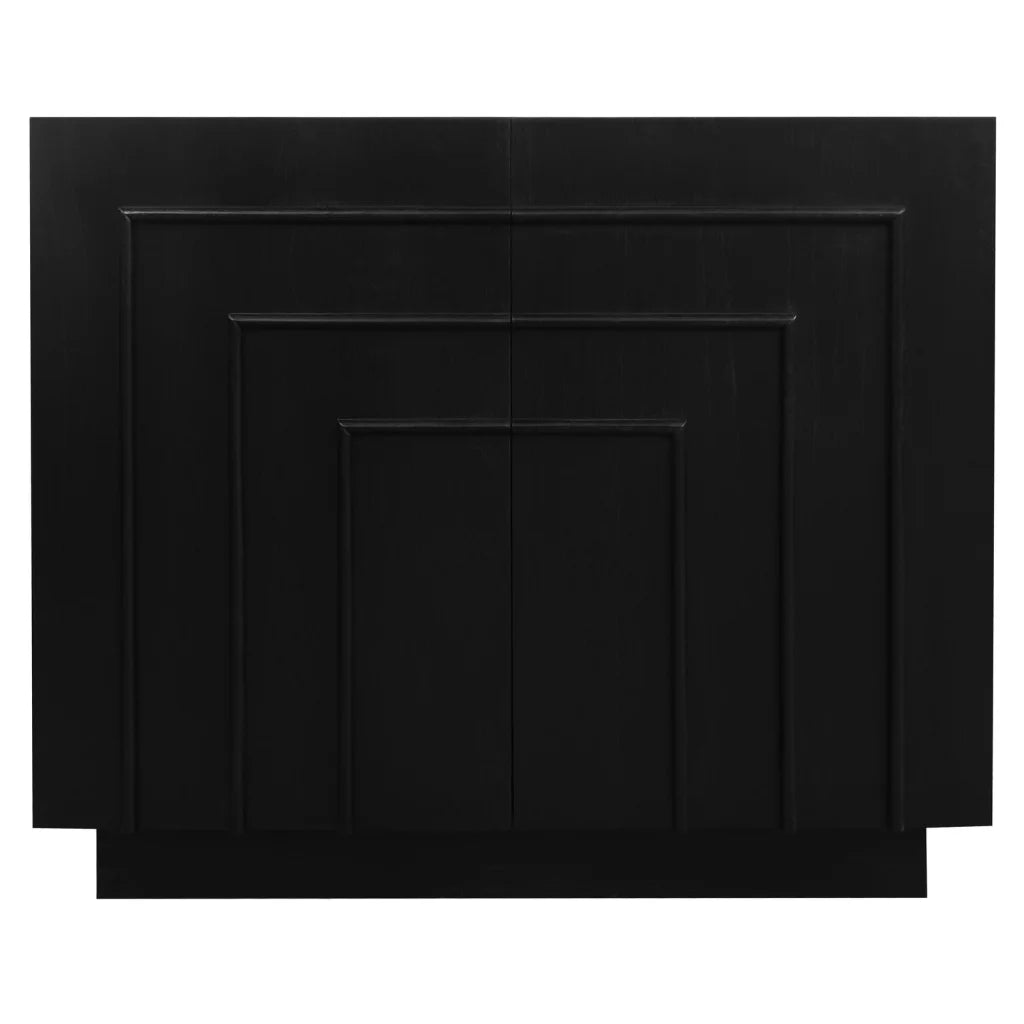 Apollo 2 Drawer Buffet (Black) - Furniture > Dining >