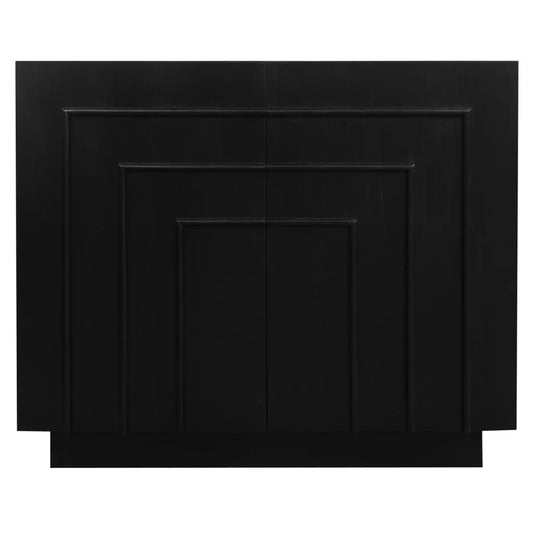 Apollo 2 Drawer Buffet (Black) - Furniture > Dining >