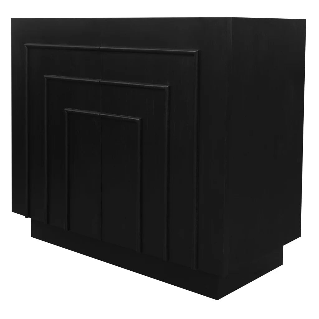 Apollo 2 Drawer Buffet (Black) - Furniture > Dining >