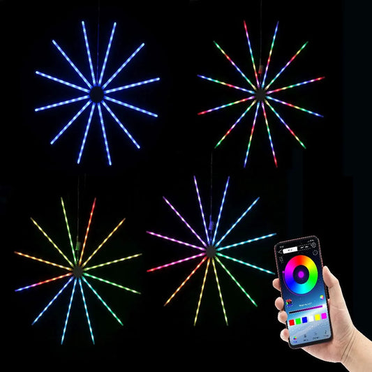 App Controlled LED Lightshow Spinner 60cm - Occasions >