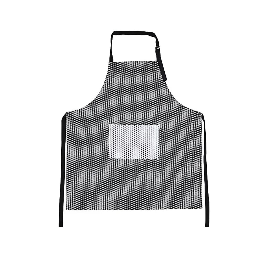 Apron IDC Homewares Cotton Marigold Black - Home & Garden