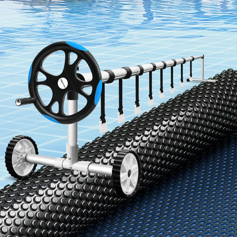 Aqua Buddy Pool Cover 600 Micron 10x4m w/ Roller 5.55m