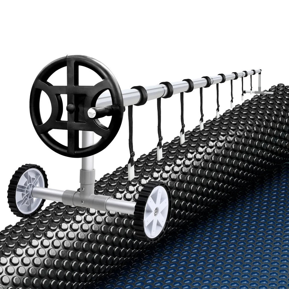 Aqua Buddy Pool Cover 600 Micron 6.5x3m w/ Roller 4m