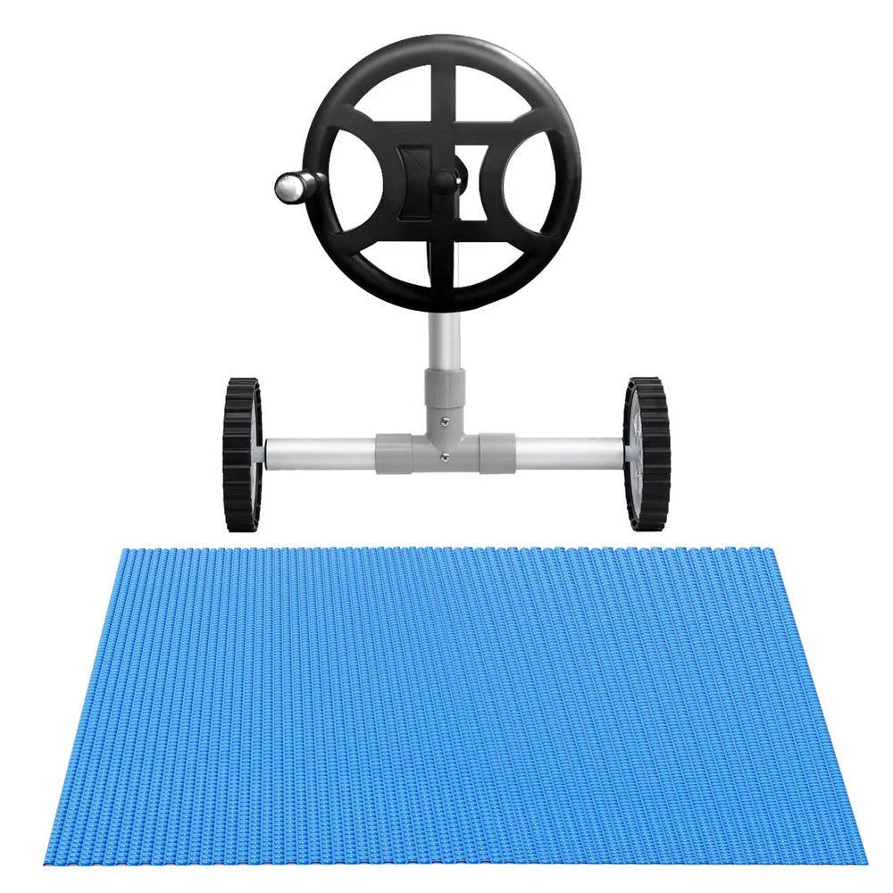 Aqua Buddy Pool Cover 600 Micron 6.5x3m w/ Roller 4m