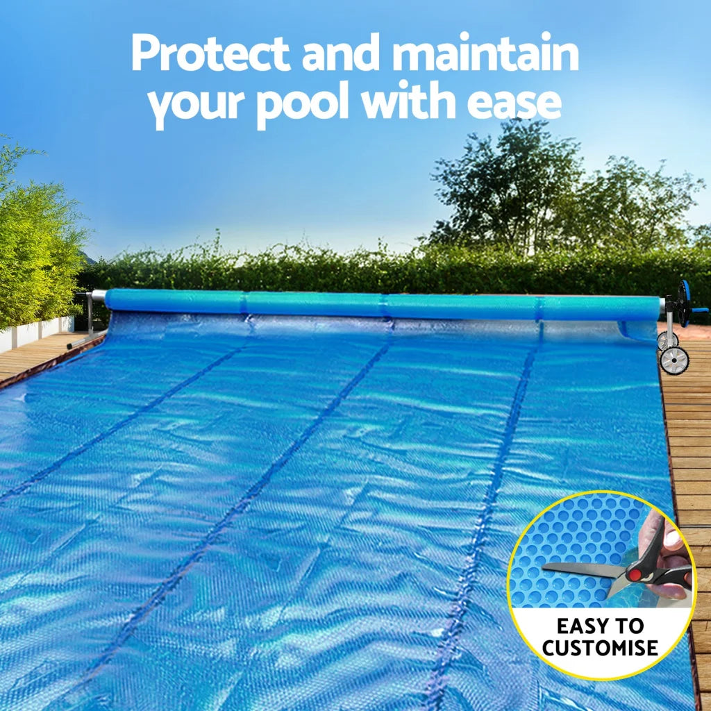 Aqua Buddy Pool Cover 600 Micron Solar Heat Blanket 8x4.2m