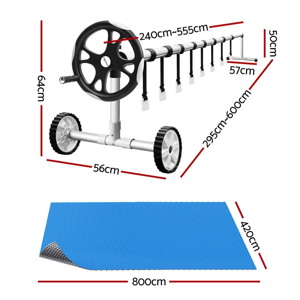 Aqua Buddy Pool Cover 600 Micron Solar Heat Blanket LDPE