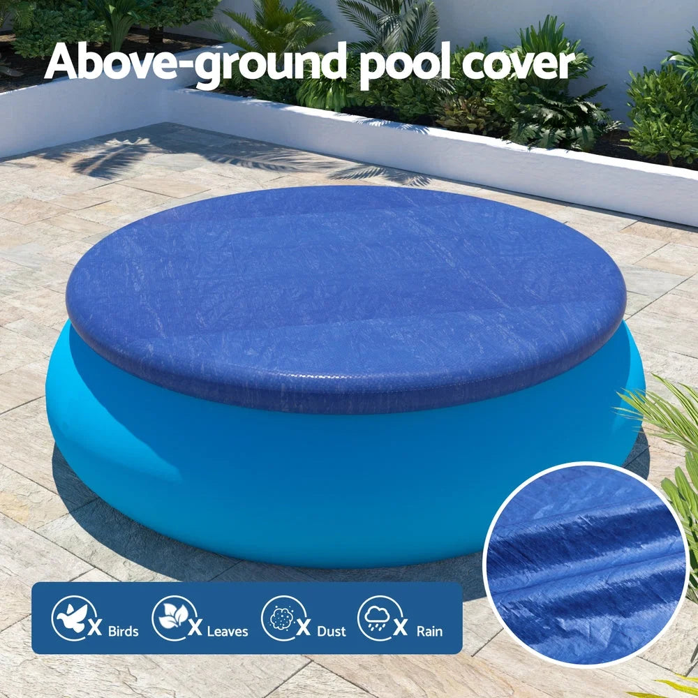 Aqua Buddy Pool Cover Fit 2.44m Round Above-ground Ring