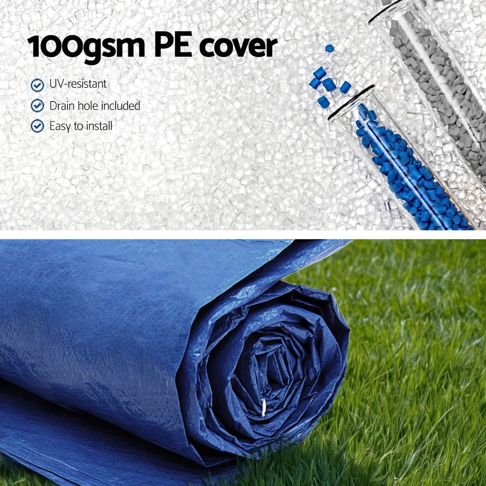 Aqua Buddy Pool Cover Fit 3.66m Round Above-ground Swimming
