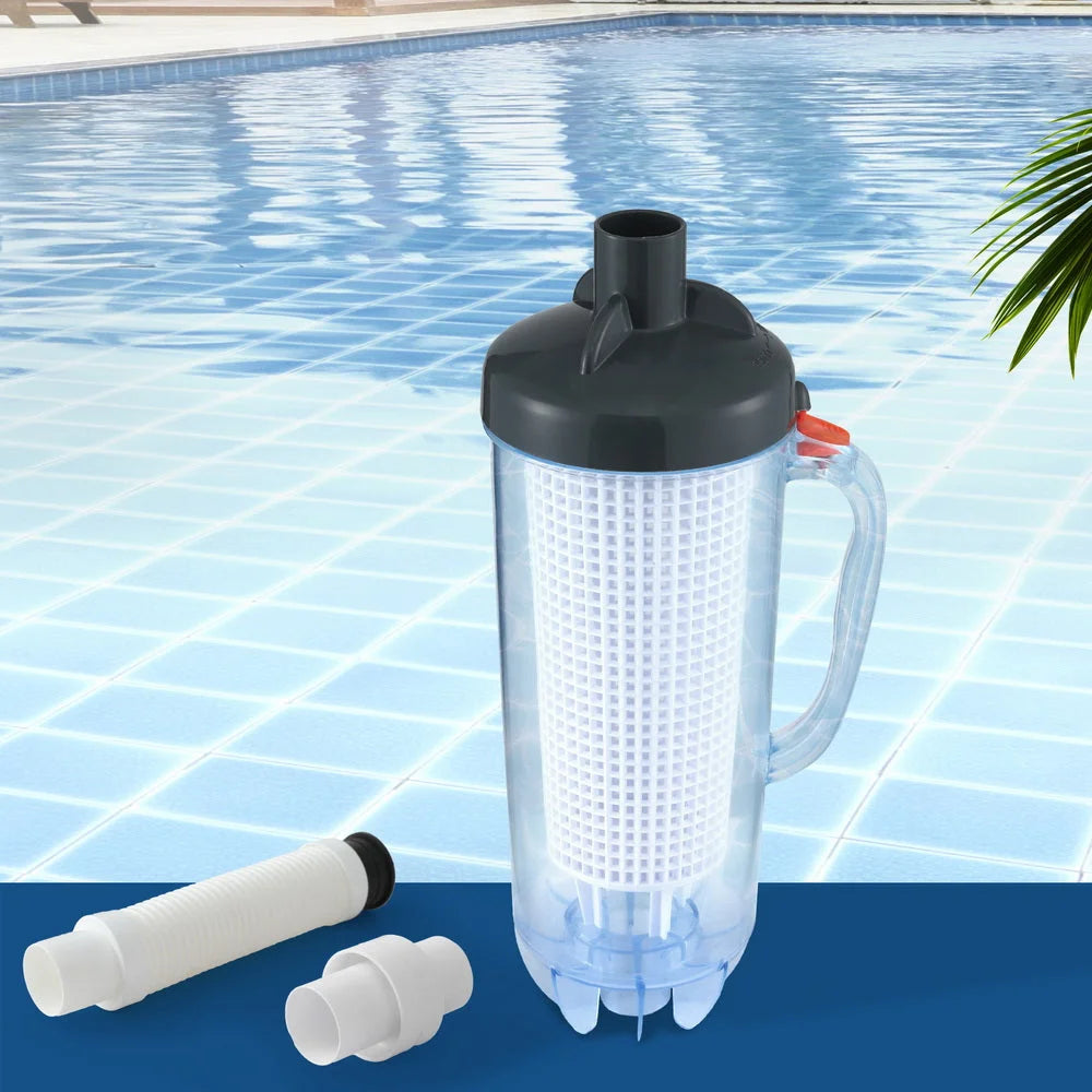 Aqua Buddy Pool Leaf Canister Cleaner Suction Catcher