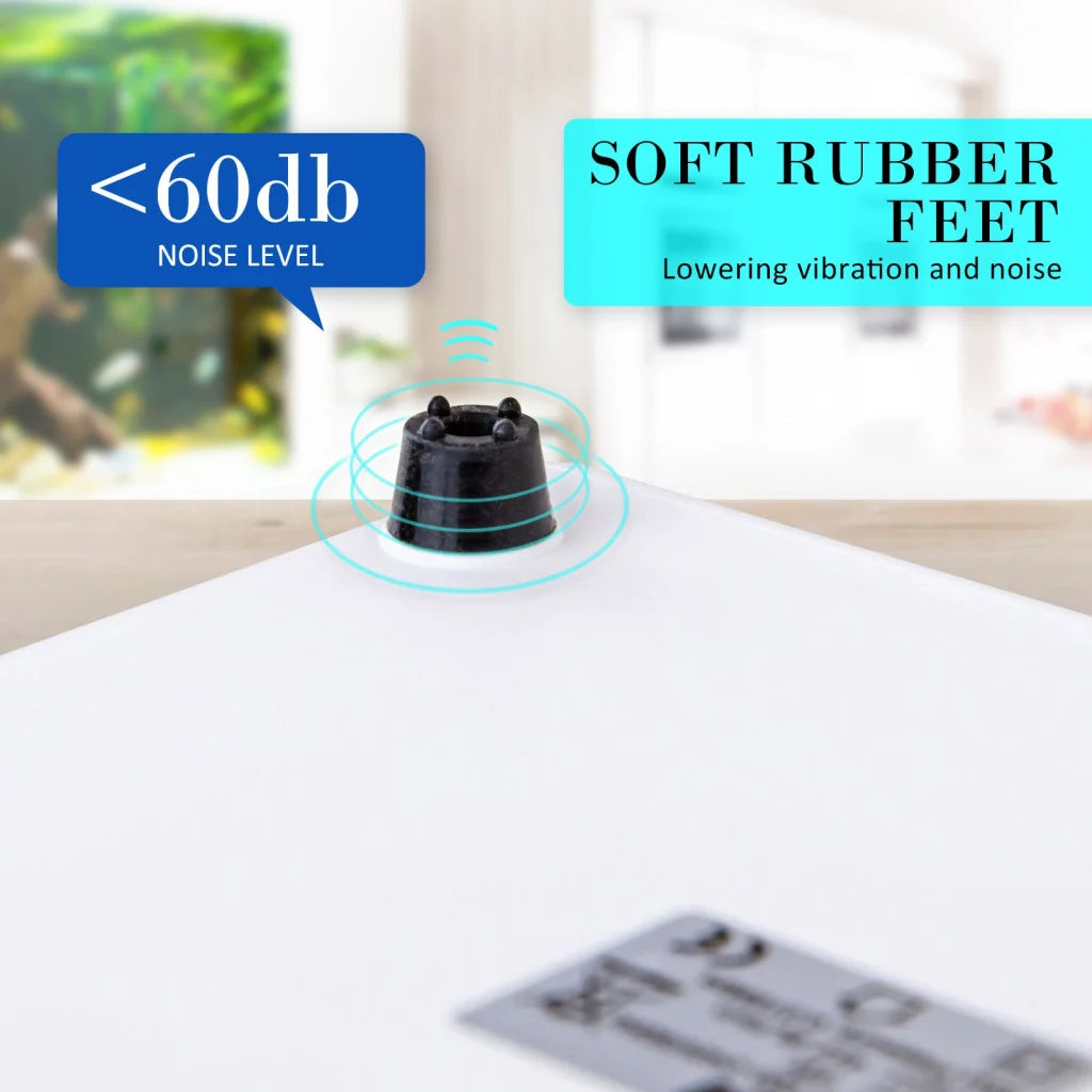 Aquarium Air Pump Oxygen Hydroponic 4 Outlet 670L/H 8W