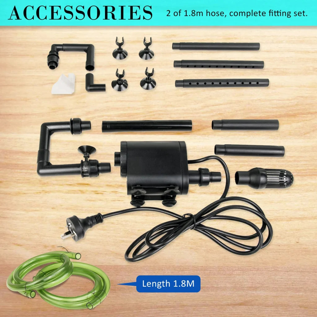 Aquarium External Canister Filter 1000L/H - Dynamic Power