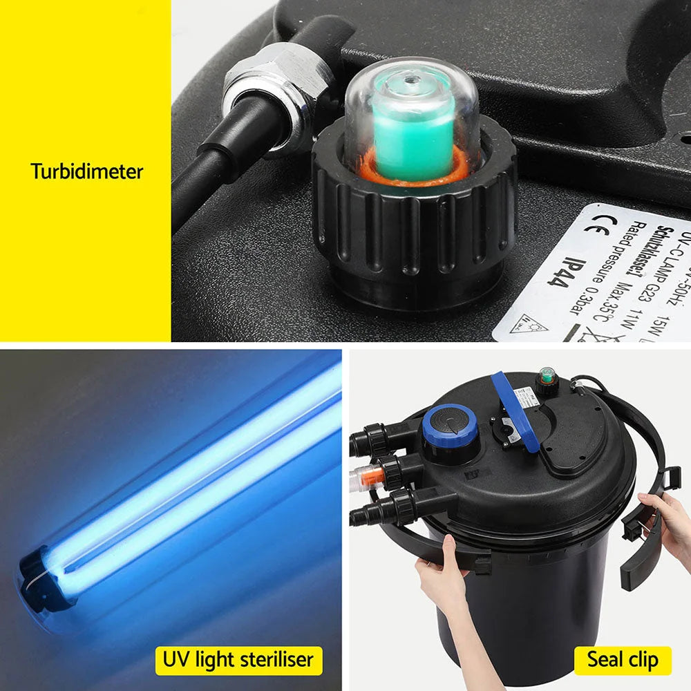 Aquarium Filter Fish Tank External Canister Water Pump