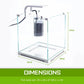 Aquarium Fish Tank 16L Starfire Glass - Dynamic Power