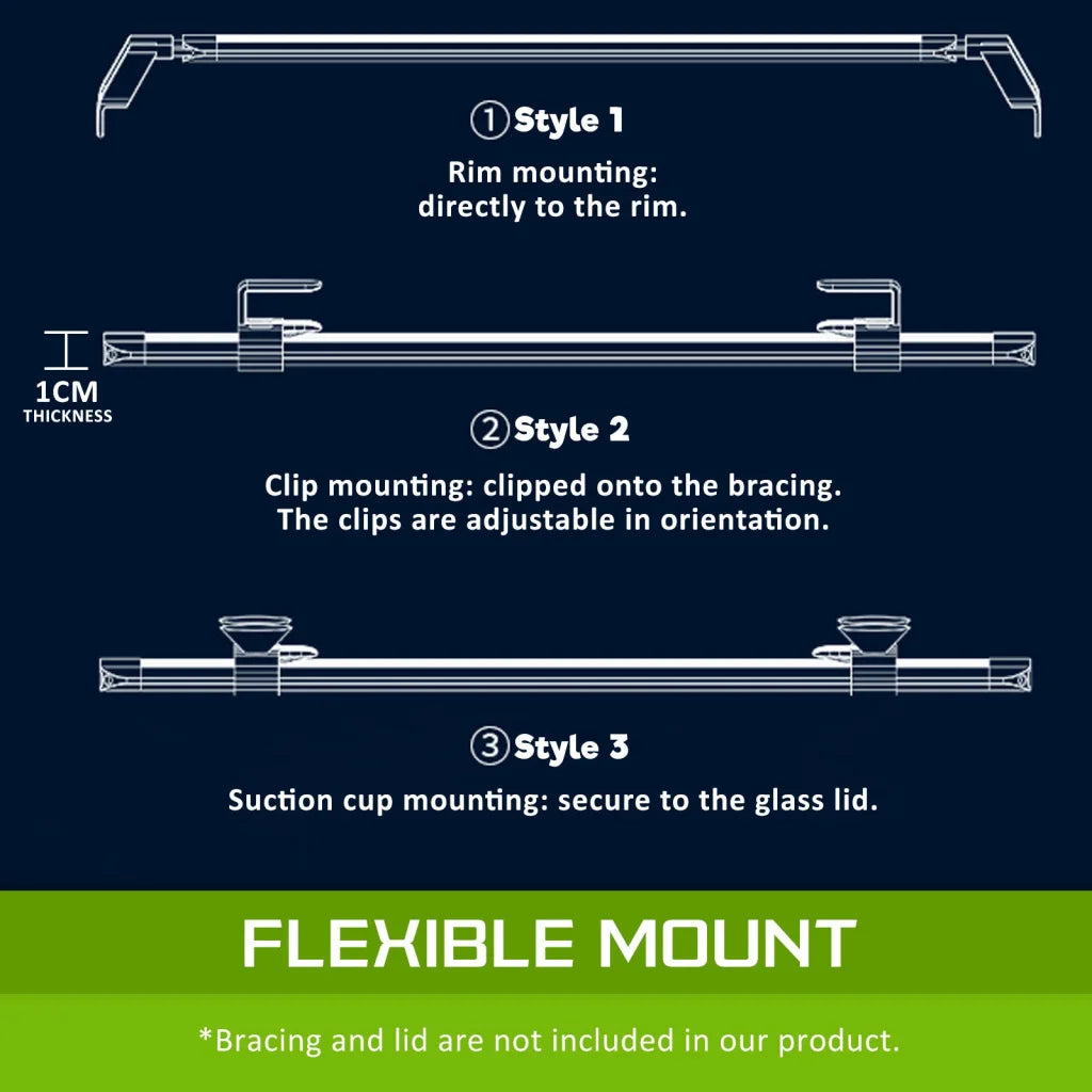 Aquarium Fish Tank 39L Starfire Glass - Dynamic Power