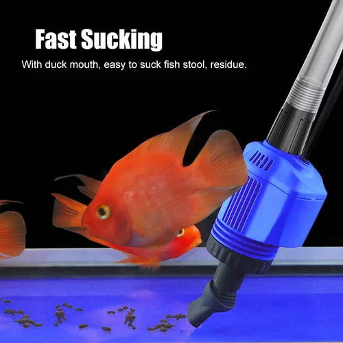 Aquarium Fish Tank Cleaner Water Exchanger Siphon Vacuum